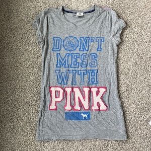 PINK Victoria’s Secret tshirt.